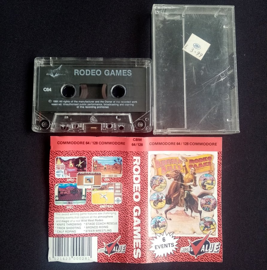 家庭用ゲームソフト BUFFALO BILL&#39;S RODEO GAMES [COMMODORE64] BUFFALO BILL'S RODEO GAMES [COMMODORE64]の通販 by Retro Cleo