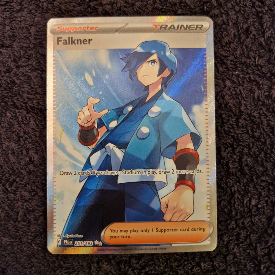 Falkner 251/193 - Pokemon Paldea Evolved - Full.. | Kp p Tradera  (726443888)