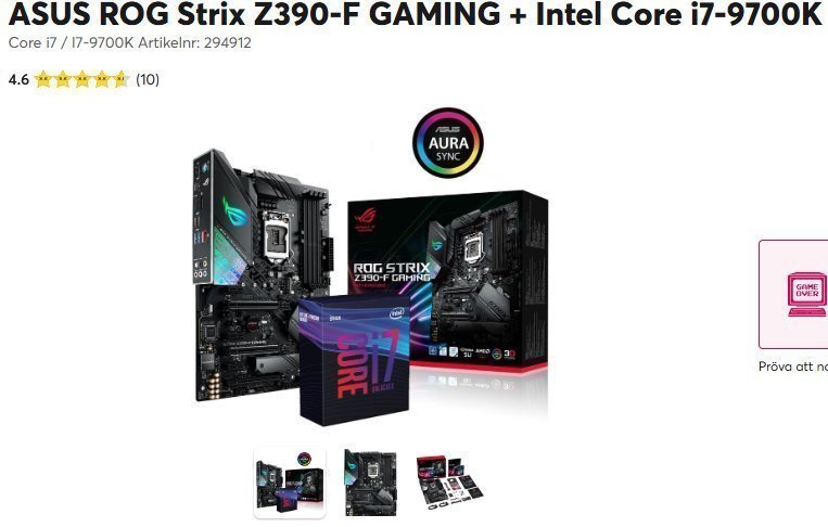 【本日まで】I7 9700K Z390-F-GAMING メモリ32GB ASUS ROG Strix Z390-f i7 9700k メモリ32GB（Core i7-9700K +