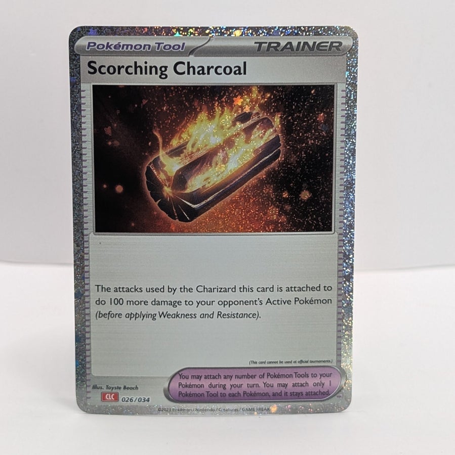scorching charcoal pokemon card 026/032 CLL Game Classic Japanese Holo Pokemon Scarlet & Violet Promo