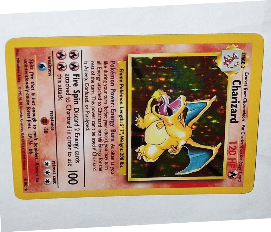 Charizard Holo 4/102 - Base set - Vintage Pokém.. | Köp på Tradera