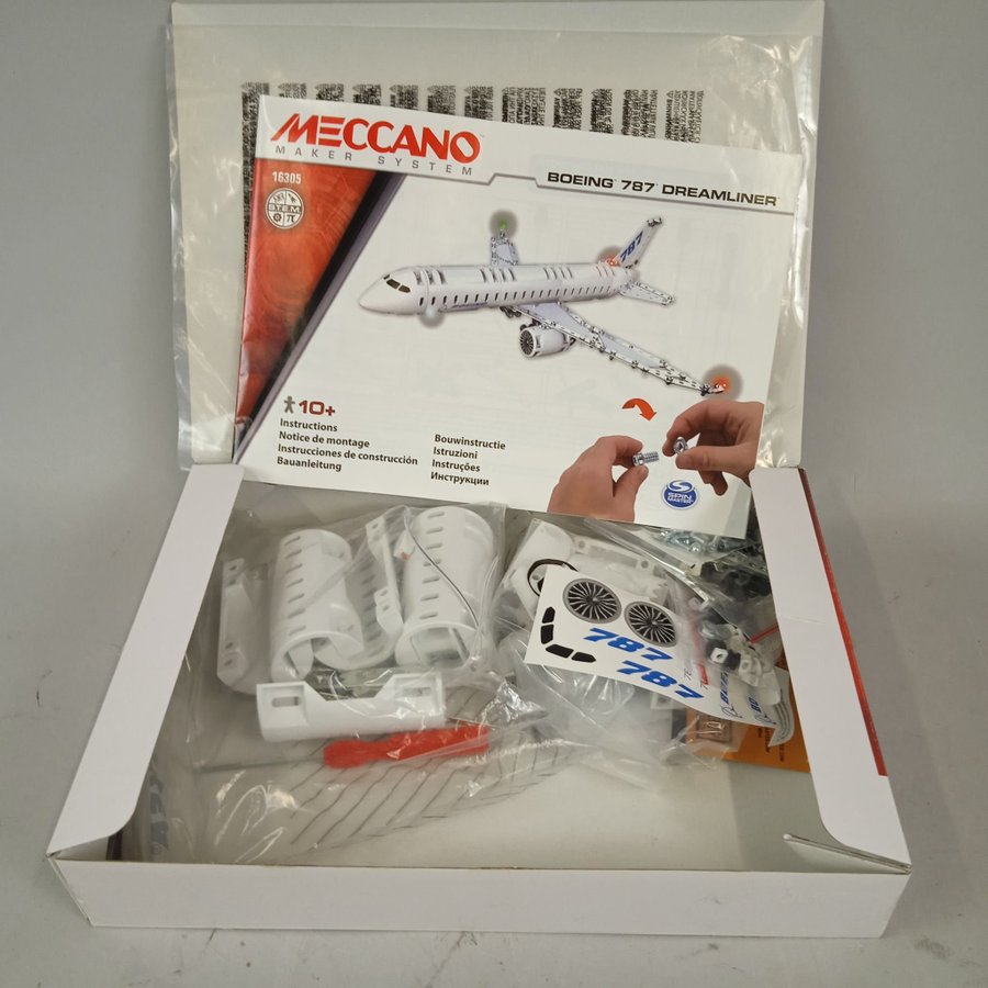 MECCANO byggsats Boeing 787 Dreamliner