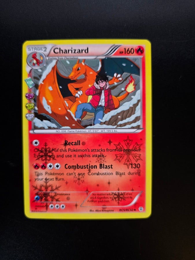 charizard pokemon card rc5 rc32 2016 RC5/RC32 Generations Radiant Collection POKMON / Charizard RC5/RC32 HOLO