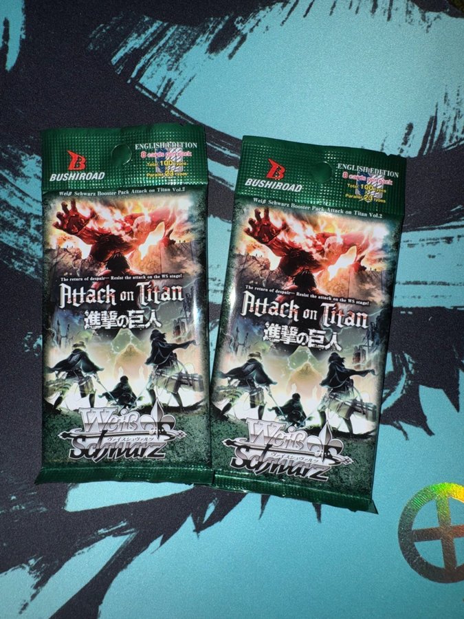 Se produkter som liknar Attack on Titan Weiss Schwarz.. p Tradera (710607661) Se produkter som liknar Attack on Titan Weiss Schwarz.. p Tradera (710607661)