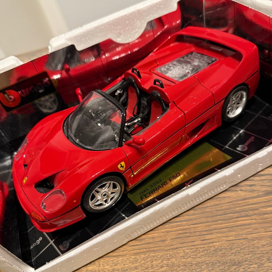 Modèle réduit Ferrari - F50 Hard-top 1995 - Noir 1/18 | Kk Scale