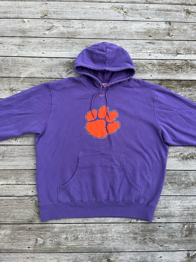 purple nike clemson hoodie