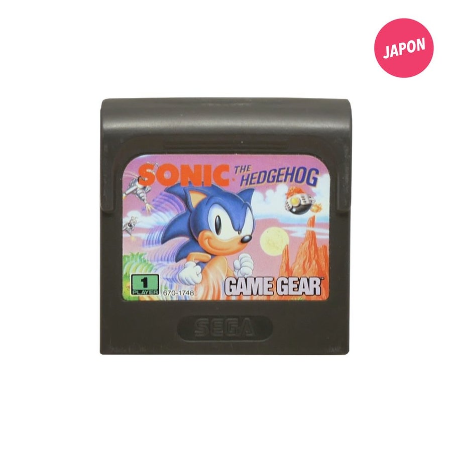 Jeu SEGA Game Gear : Sonic The Hedgehog - Version Japon Import - Avec Boîte - Très Bon état