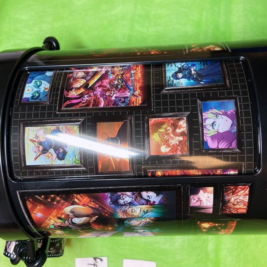 DEMON SLAYER MUGEN Castle Arc Akaza Popcorn Memorial Box with Tag