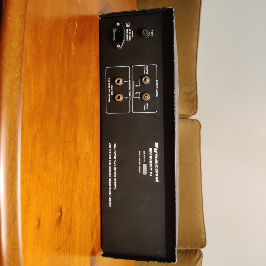 Dynacord Eminent IV 100 watts mixer and digital.. Köp på Tradera