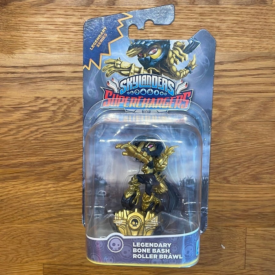 Legendary Mbash Skylanders - NY OÖPPNAD Legendary Bone Bash Rol.. | Köp på Tradera ...