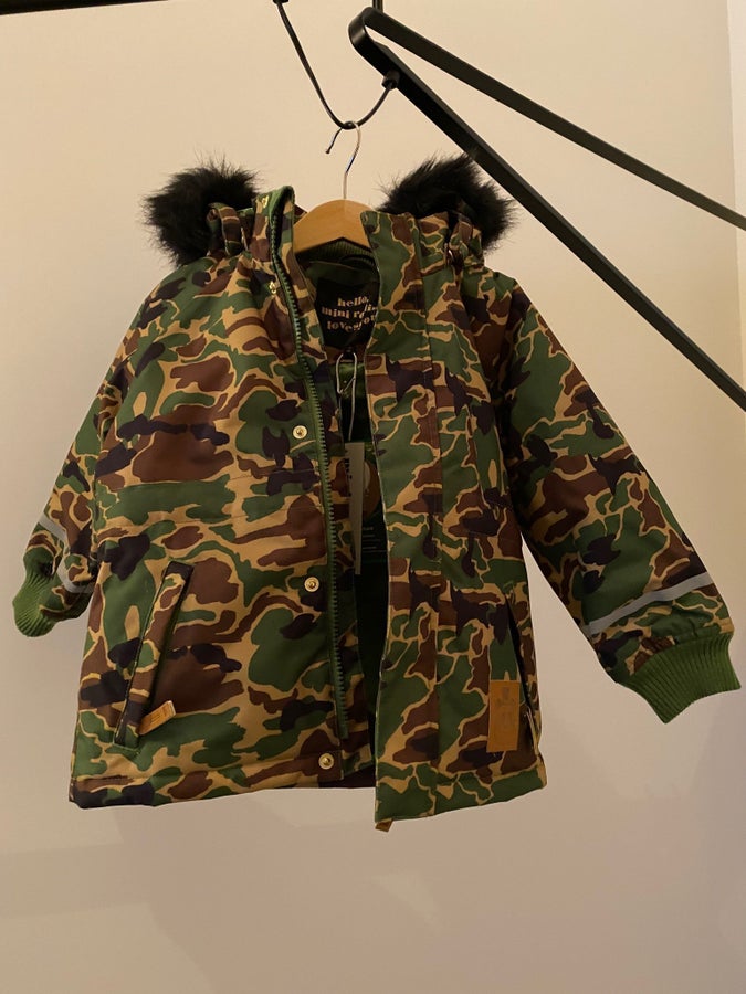 Mini Rodini K2 camo parka stl 