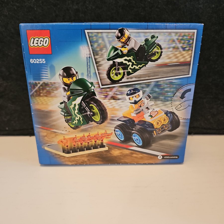 Atv Lego Stunt Crew Lego City Turbo Wheels Stunt Team LEGO 60255