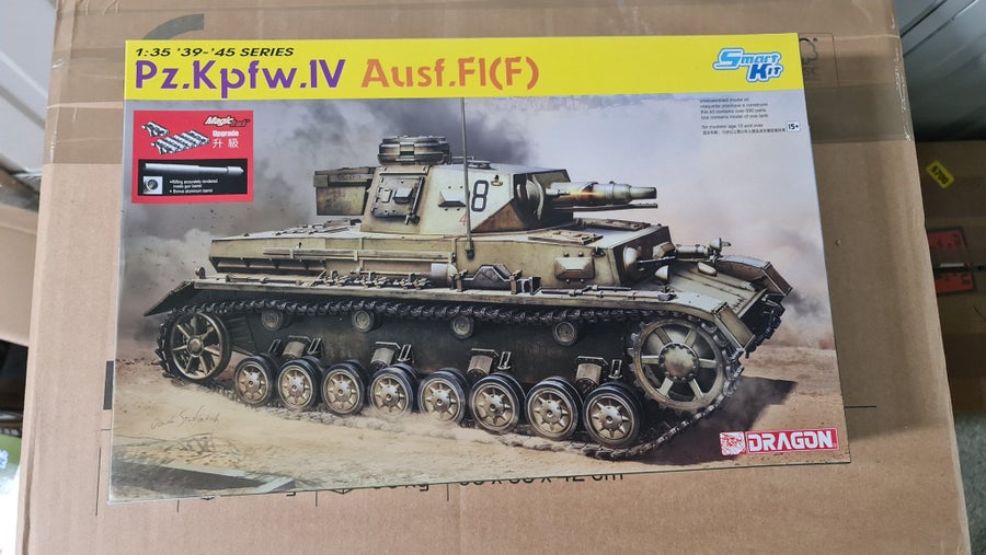 Dragon 1:35 Pz.Kpfw.IV Ausf.F1(F) Smart Kit Mod.. | Köp på Tradera
