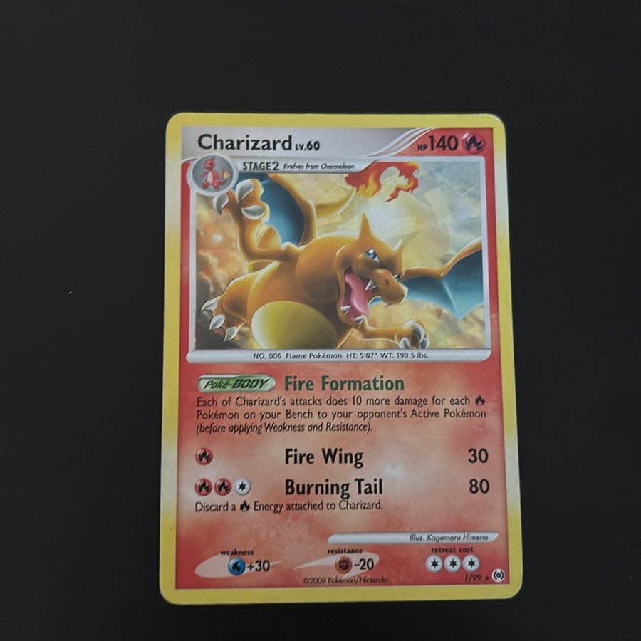 Charizard Pokémonkort Köp på Tradera (699279252)