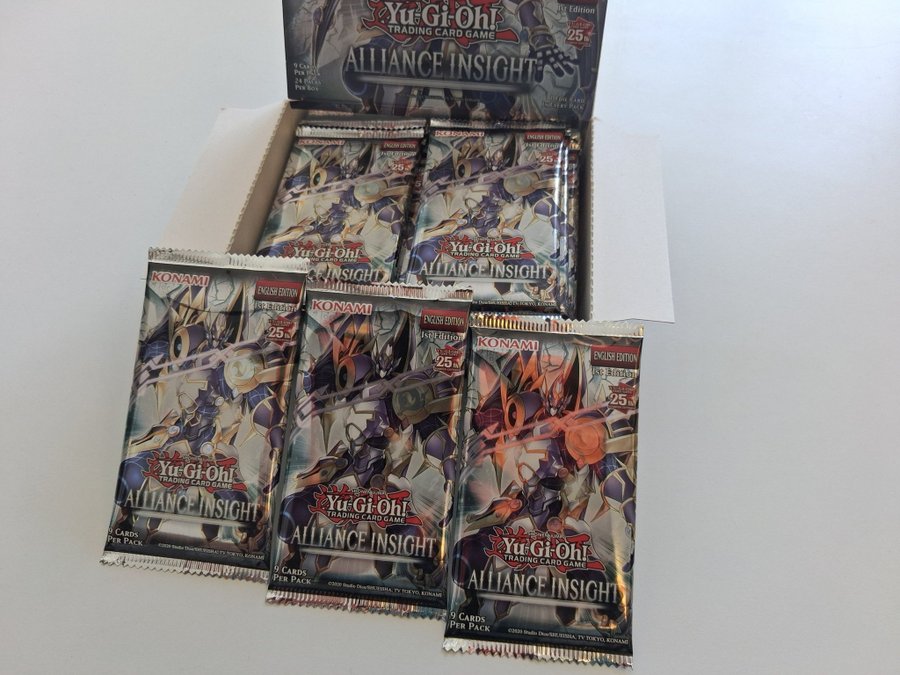 Gói thẻ bài Yugioh Alliance Insight Booster Pack - ALIN Konami - M2