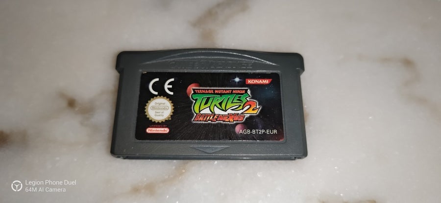 Jeu GBA Teenage Mutant Ninja Turtles 2: Battle Nexus - Version EUR/FRA Officielle - Très Bon état