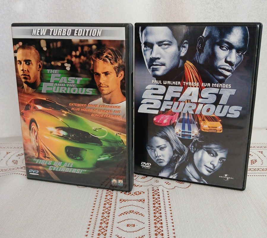 The Fast and the Furious DVD BOX MYCKET FINT Köp på Tradera