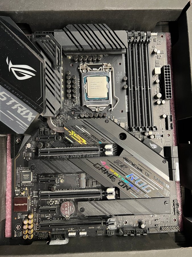 Intel Core i9-10900K | ASUS ROG STRIX Z490-F GA.. | Köp på Intel Core i9-10900K | ASUS ROG STRIX Z490-F GA.. | Köp på