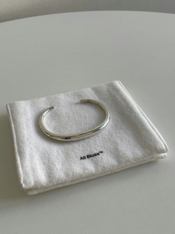 ALL BLUES fat snake bracelet オールブルース　S All Blues Fat Snake Bracelet - Silver | Garmentory