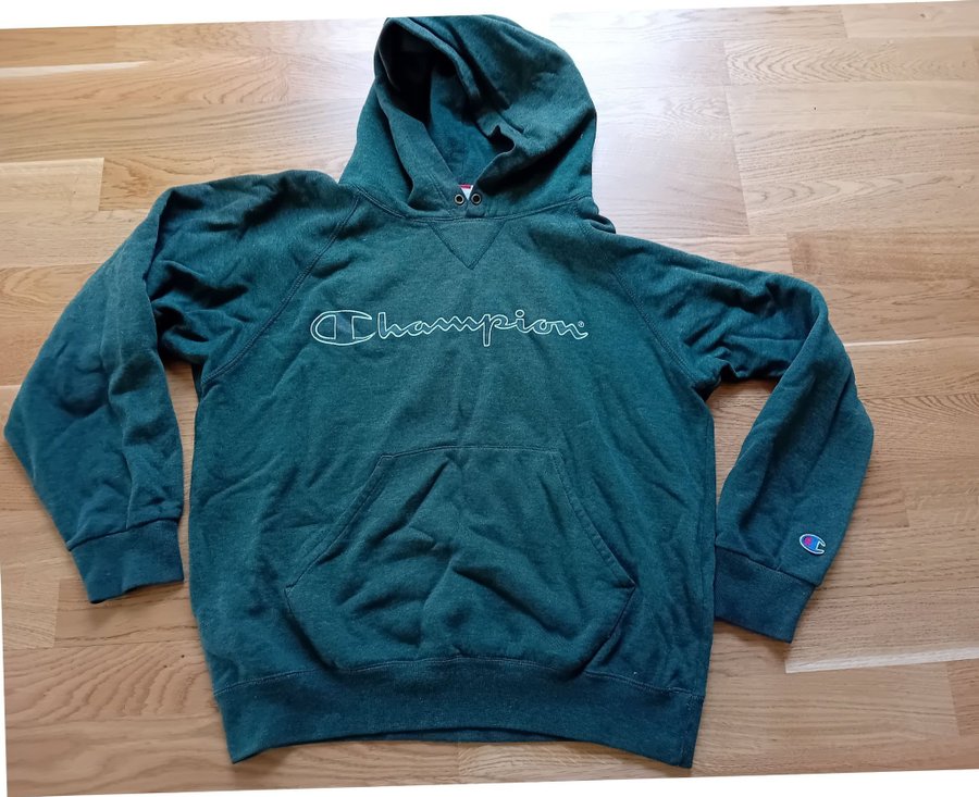 Se produkter som liknar Gron Champion hoodie huvtroja. pa Tradera 654279811