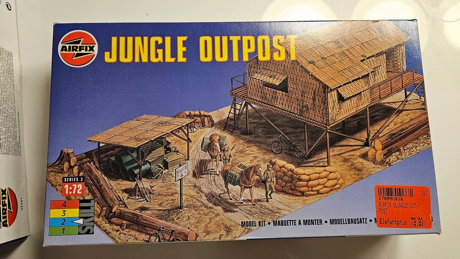Airfix Jungle Outpost Modellbyggsats | Köp på Tradera (702835845)