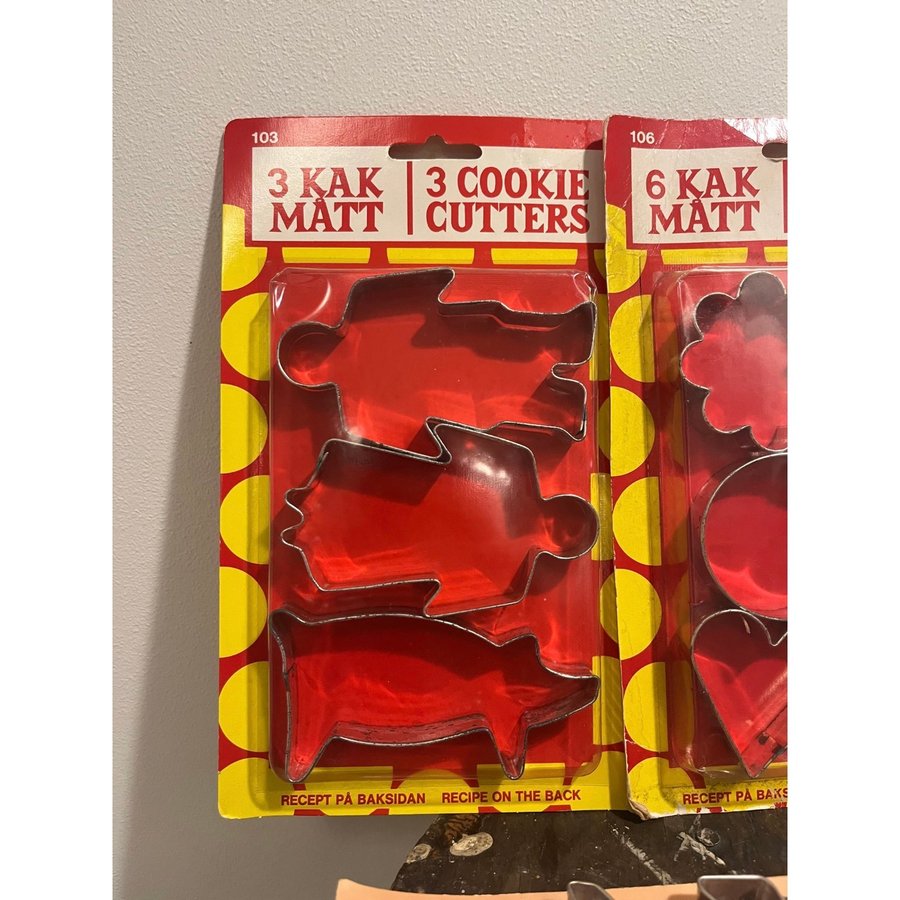 Se produkter som liknar RETRO PEPPARKAKSFORMAR Jul .. på Tradera