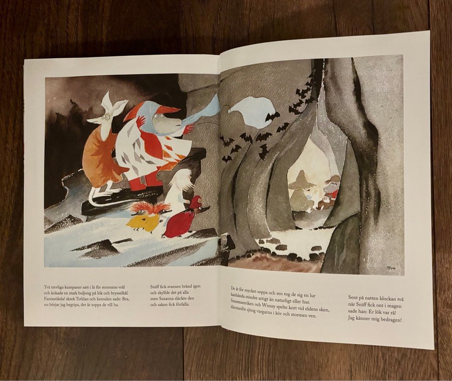 Stora boken om Mumin av Tove Jansson | Köp på Tradera (704590204)