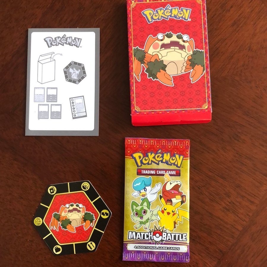 pokemon trading card game match battle 2022 Pokemon Match Battle McDonalds Promo Sealed Booster Card Box #8 –  shophobbymall main image 1