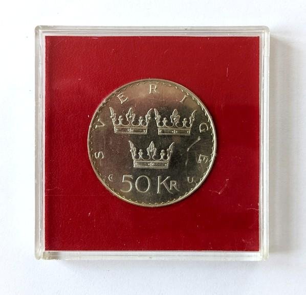 Se produkter som liknar 50 kronorsmynt, 1975 på Tradera (562438103)