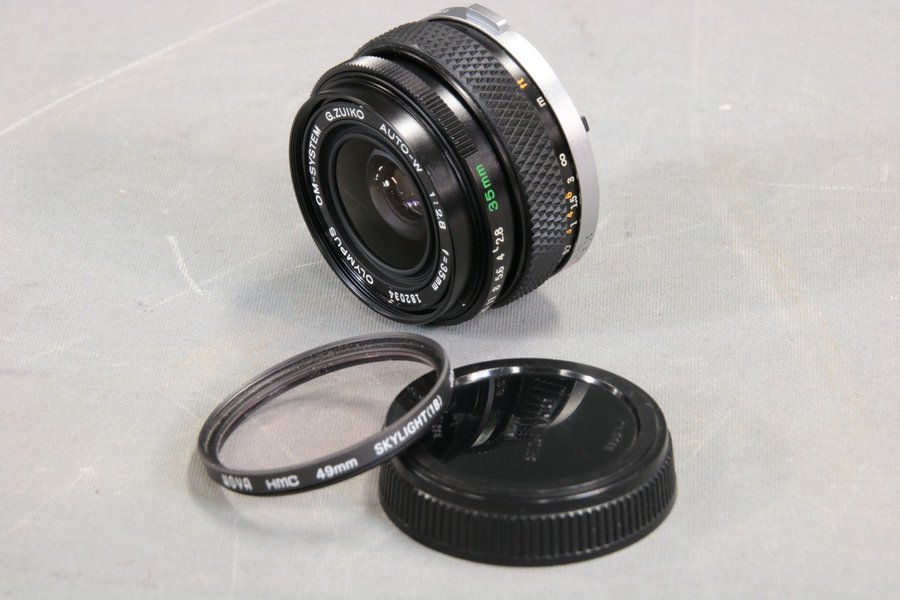 【美品】OLYMPUS G.ZUIKO AUTO-W 35mm f2.8 Olympus 35mm f2.8 G.Zuiko Auto-W - Lens – Kamerastore