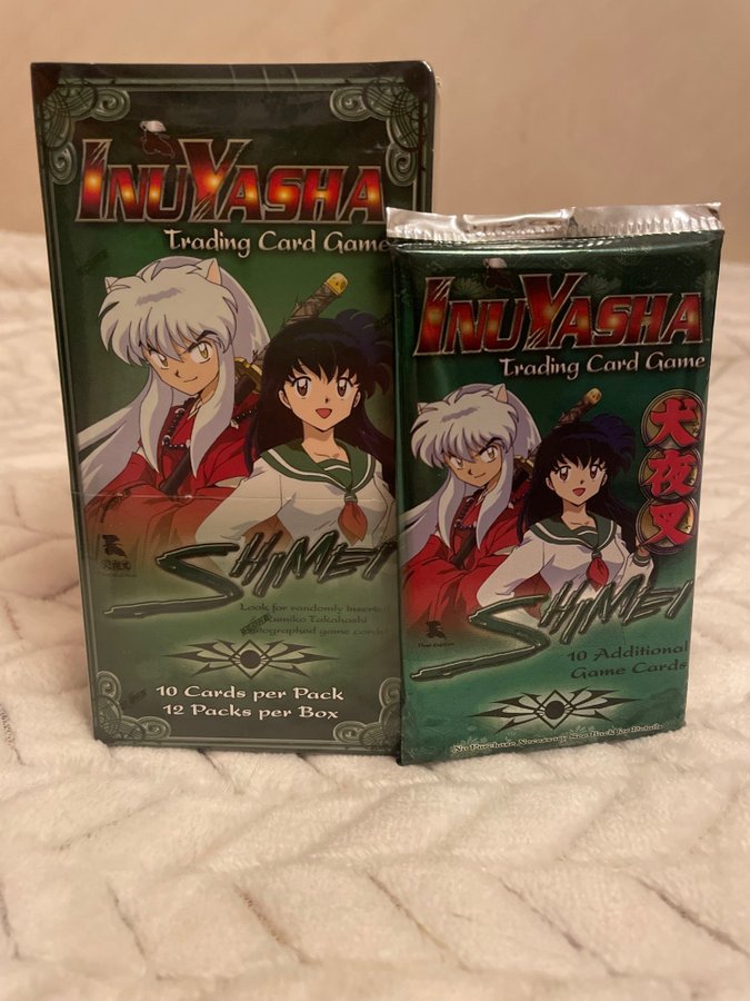inuyasha booster box Amazon.com: InuYasha Trading Card Game Saisei Booster Box 12 Packs : Toys &  Games main image 0