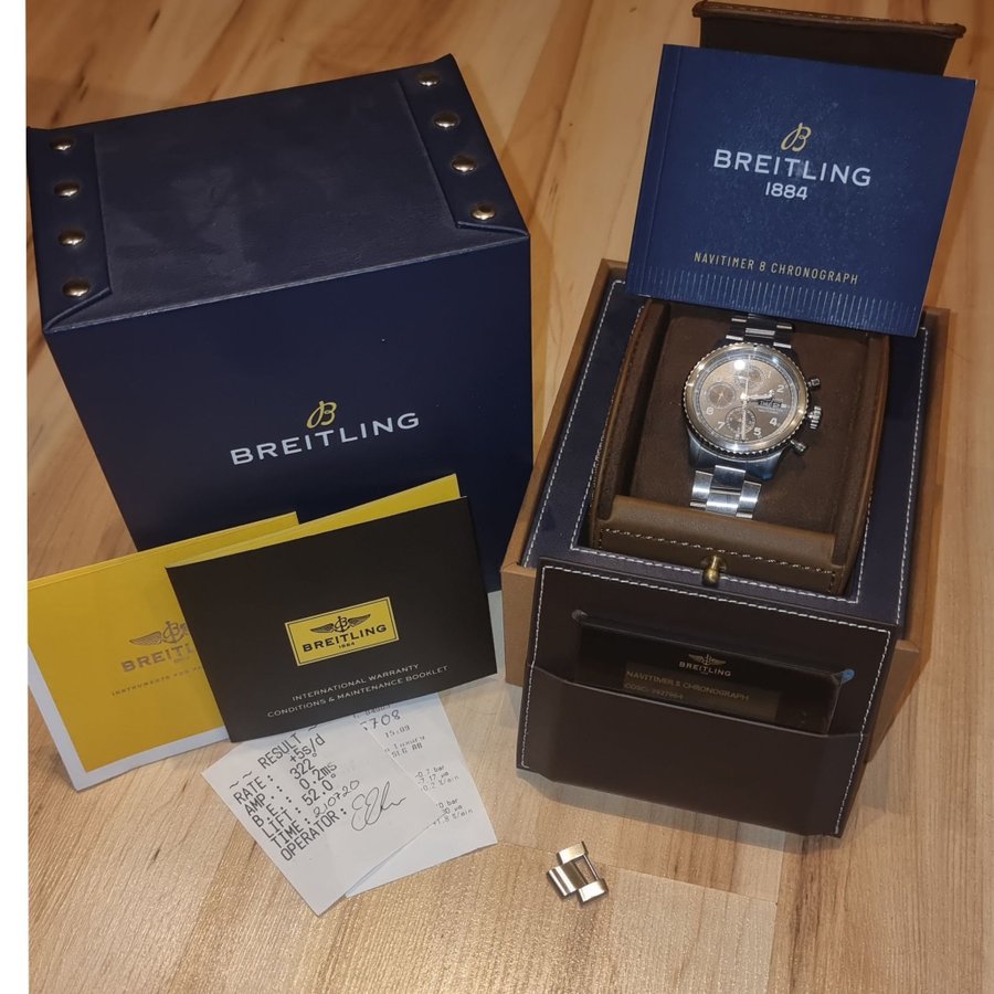 Breitling Navitimer 8 Chronograph 43mm automa K b p Tradera