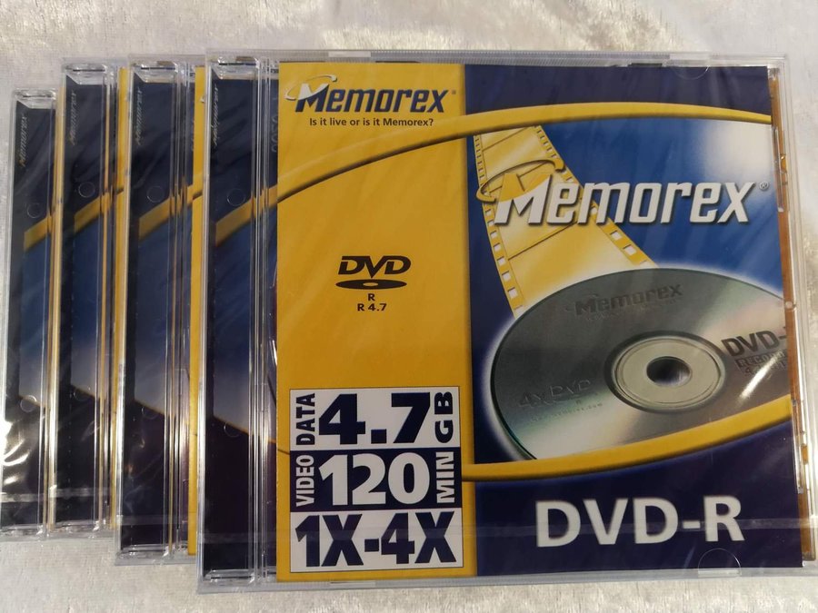 Inspelningsbar Dvd Skiva 4 Stycken Dvd R Memor Kop Pa Tradera Inspelningsbar Dvd Skiva 4 Stycken Dvd R Memor Kop Pa Tradera