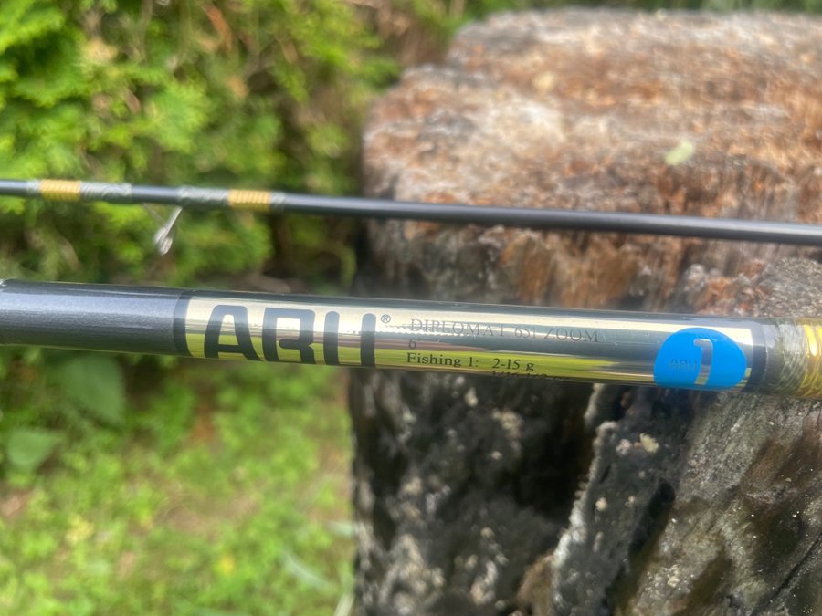 ロッド ABU diplomat 651 zoom svangsta ABU Diplomat 651 zoom ディプロマット オールド ロッド 釣り竿
