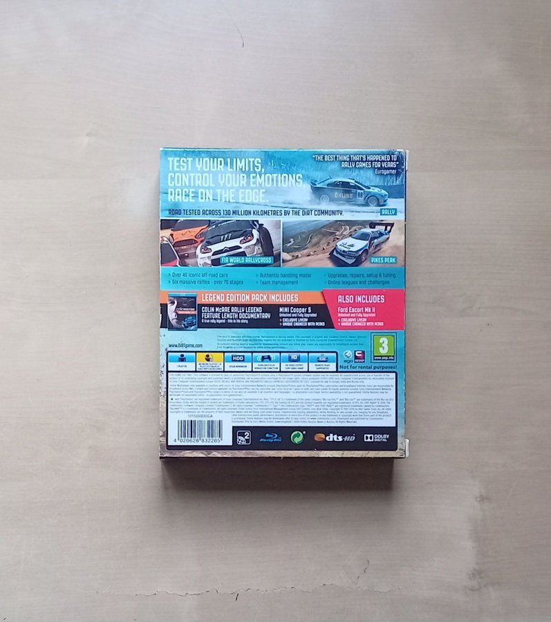 Se produkter som liknar Ps4 Dirt Rally Legend Edition på Tradera