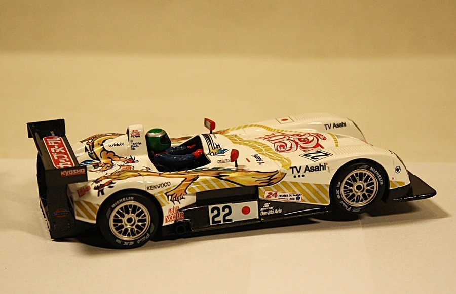 Voiture Slot Fly – Panoz LMP-1 Le Mans 2000, état Correct