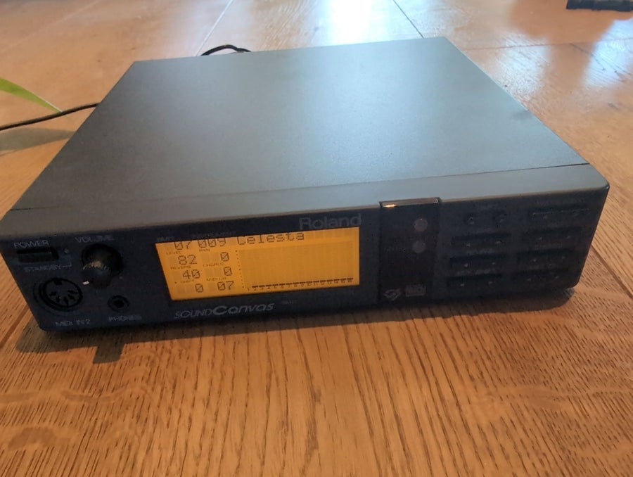 Roland Sound Canvas SC-55, General midi, waveta.. | Köp på Tradera