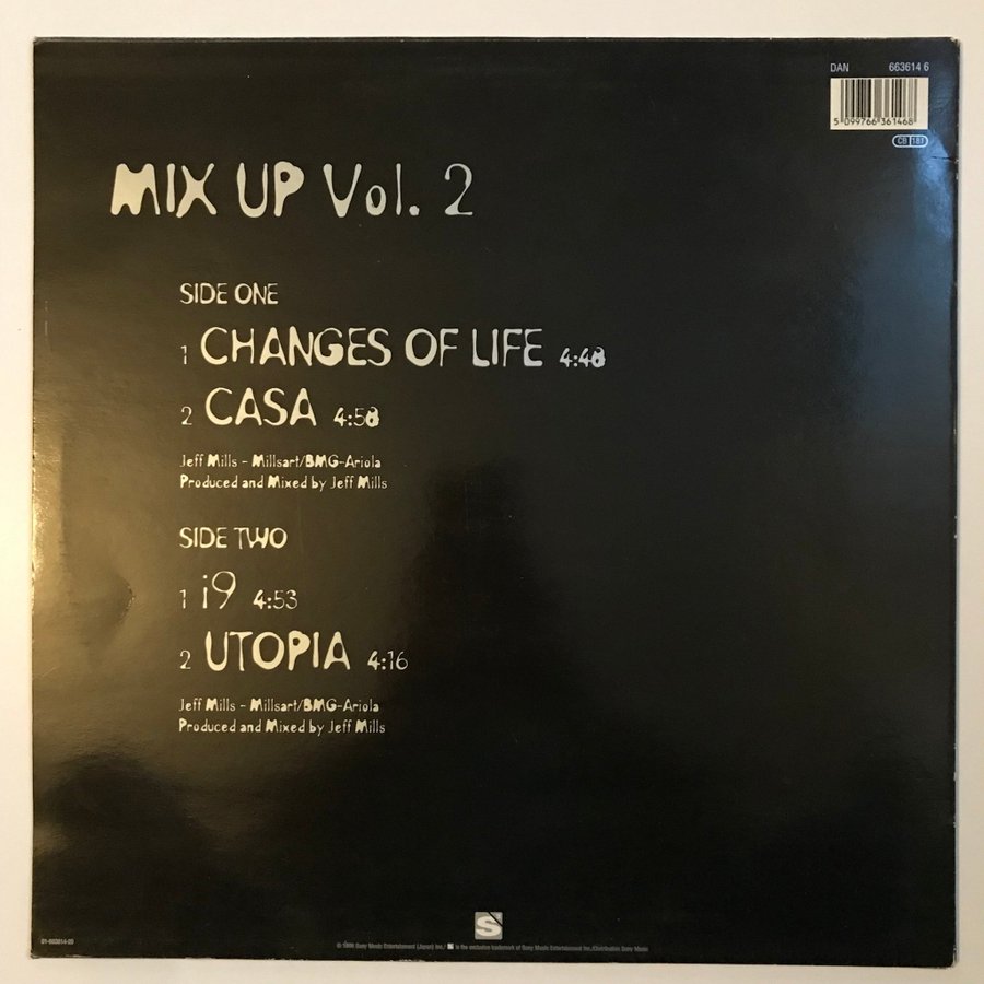 洋楽 jeff mills / mix up vol.2 Jeff Mills - Mix-Up Vol. 2 - YouTube