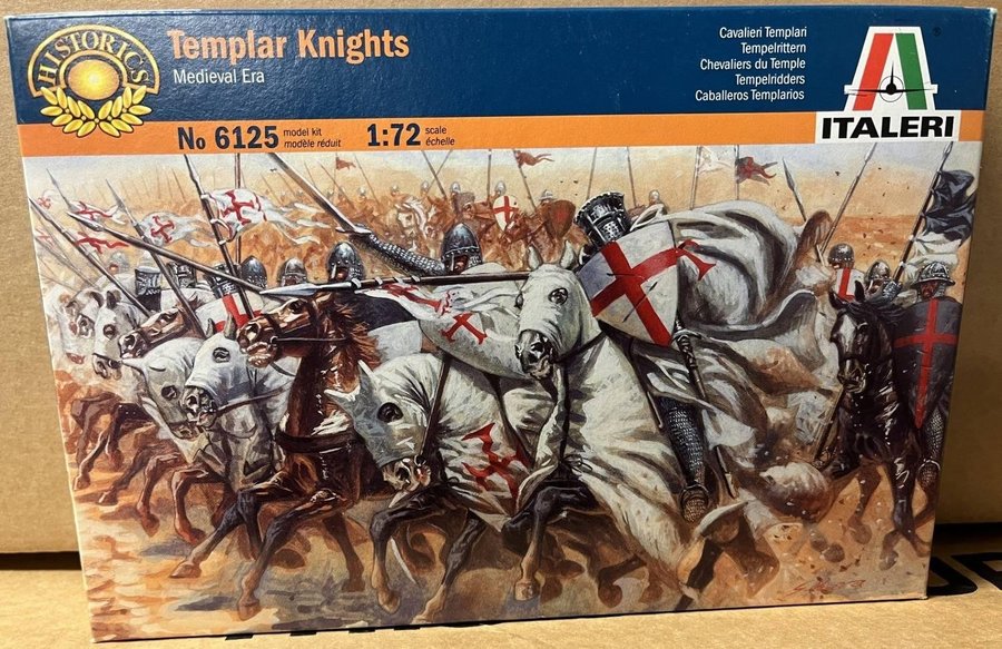 1/72 Medieval Era - Templar Knights (Italeri
