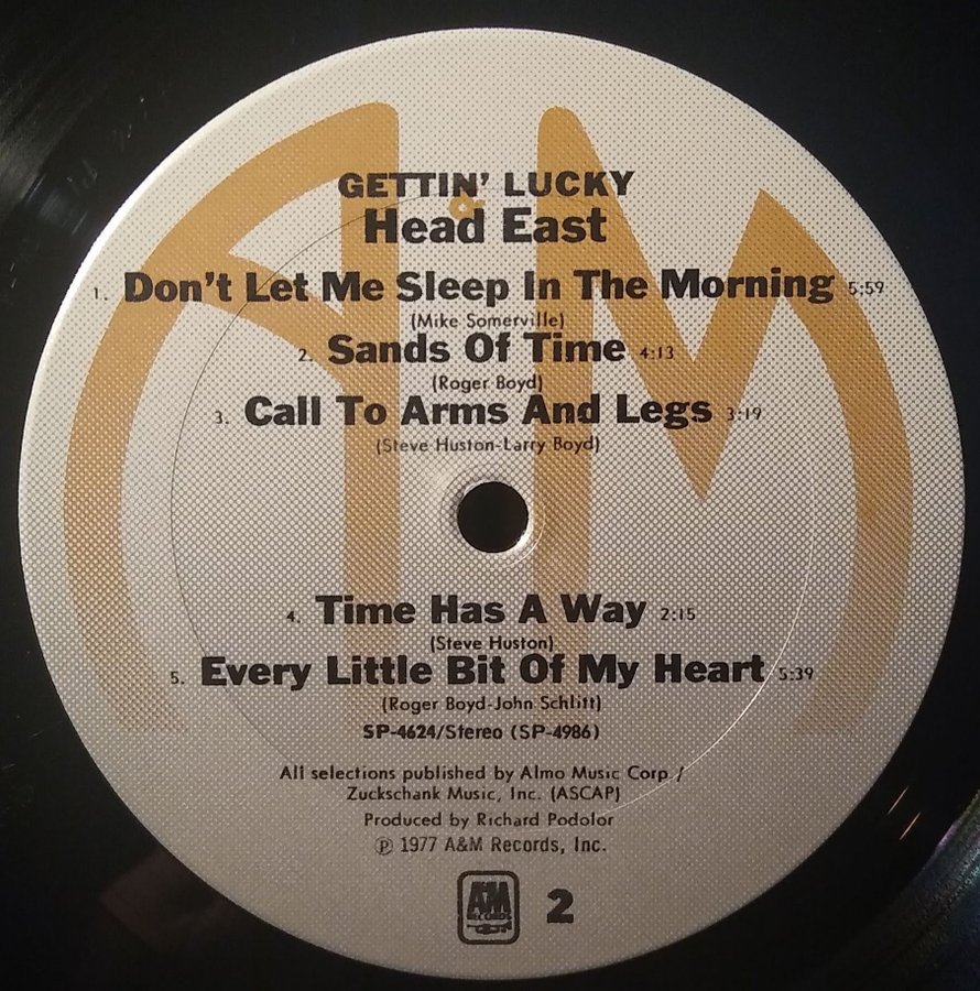 Se produkter som liknar Head East "Gettin' Lucky" A&M.. på Tradera