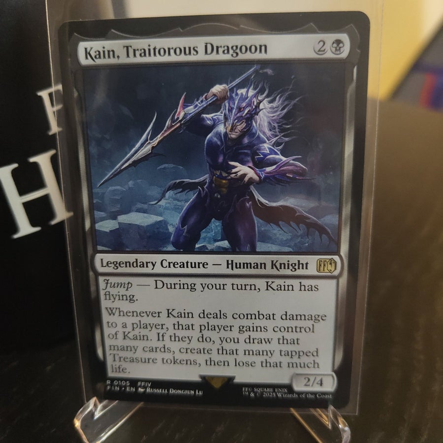 kain mtg card Kain, Traitorous Dragoon If they do Kain, Traitorous Dragoon - Magic