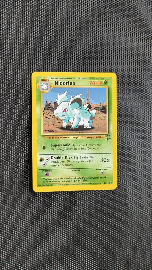 nidorina pokemon card value Amazon.com: Pokemon - Nidorina 030/165 - Pokemon 151 - Reverse Foil