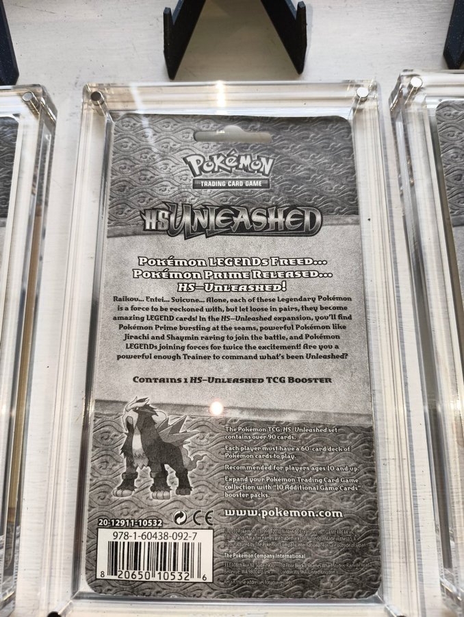 Pokmon HS Unleashed Booster Pack blister artse.. | Kp p Tradera  (732166631)