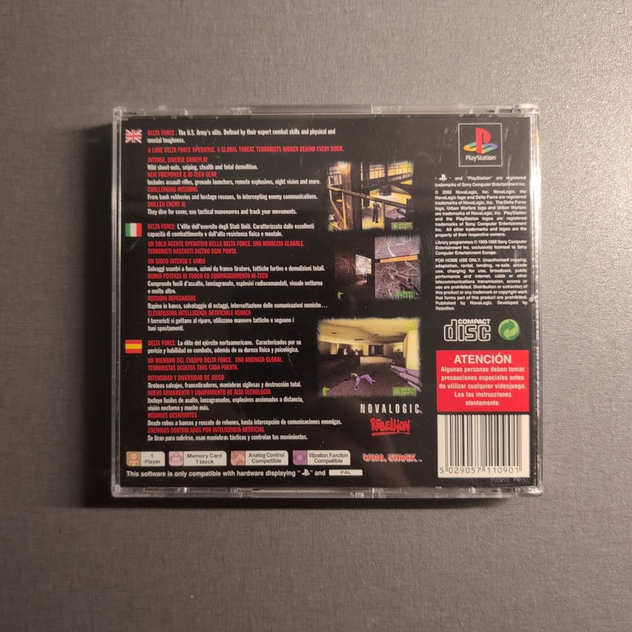 Jeu delta force urban Warfare pour ps 1 - Jeux vidéo