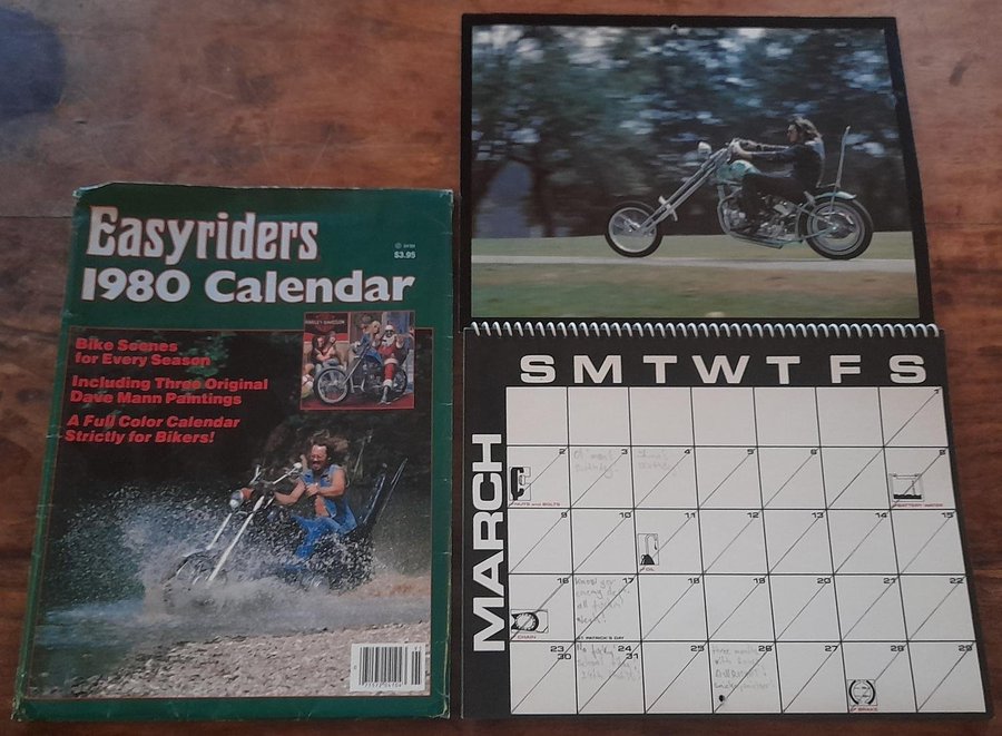 Easyriders / Calendar 1.. Köp från DharmaUnderground på Tradera