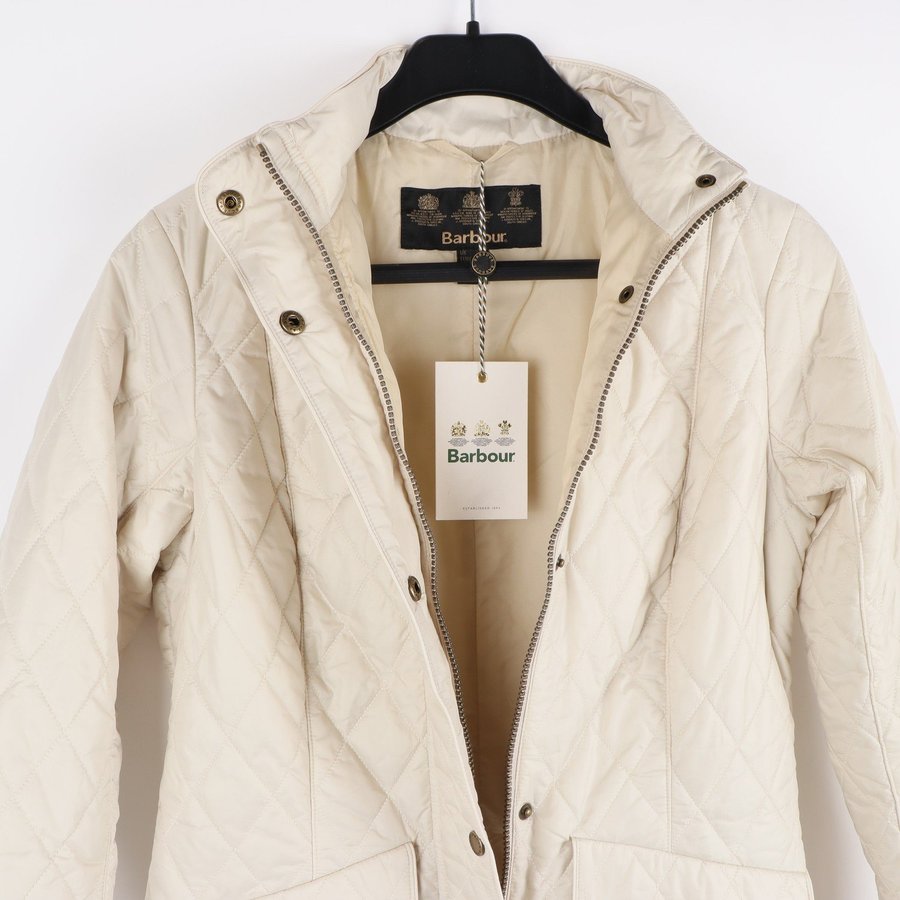 Barbour Jacka Beige Stl. 38
