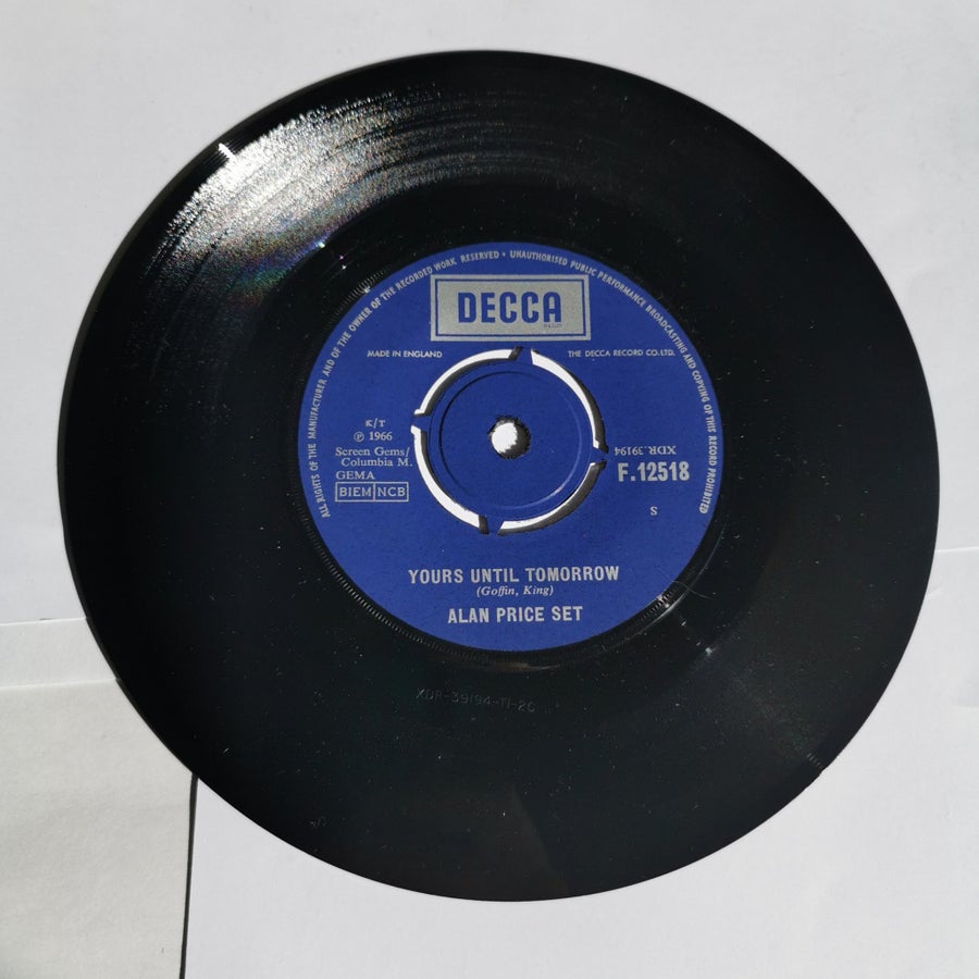 Alan Price Set - Willow Weep For Me / Yours Unt.. | Köp på Tradera