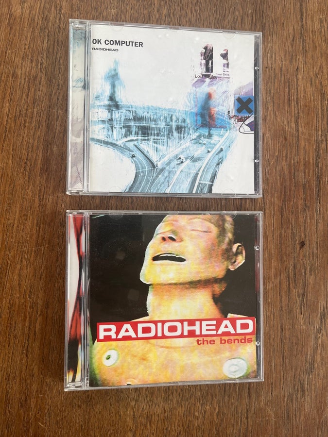 Radiohead - OK Computer & The Bends CD'er | Köp på Tradera (750531056)