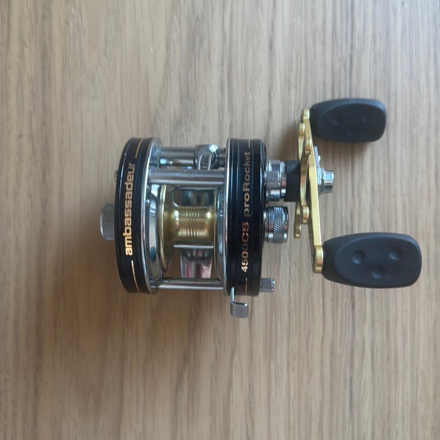 abu garcia ambassadeur 4500 cs pro rocket AbuGarcia 6500CS Chrome II Right Winding Counterbalance Handle Basket Fishing Round Reel : Sports & Outdoors The 4.1 Ambassadeur Pro Rocket BE
