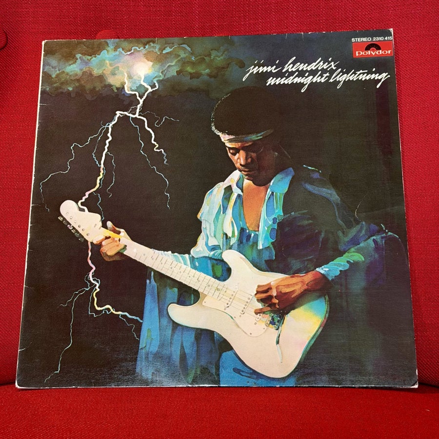 Jimi Hendrix – Midnight Lightning – LP – 1975 –.. | Köp på Tradera